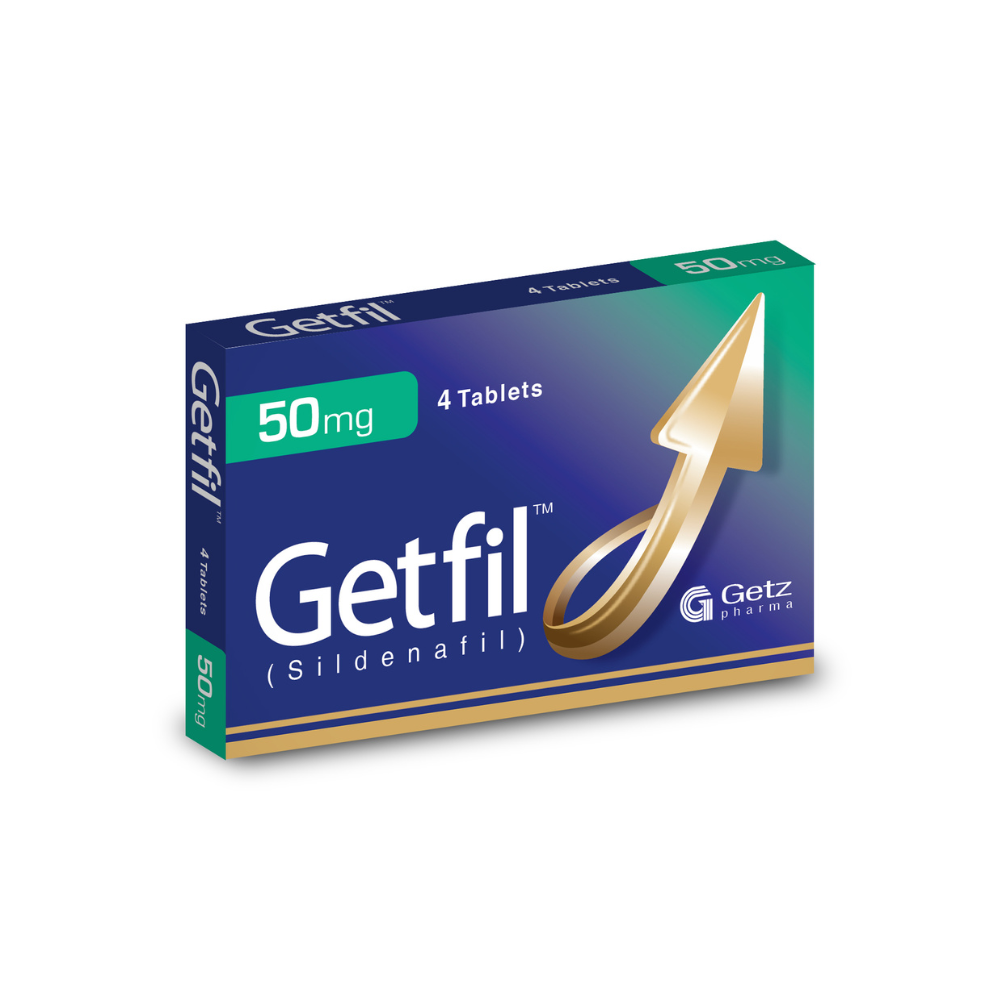 Getfil Tablets 50mg (1 Box = 4 Tablets)